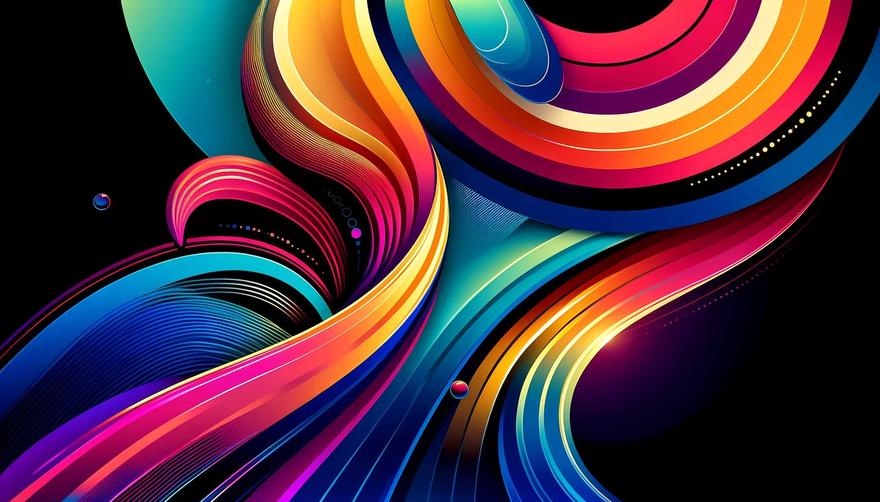 Here is an image showcasing the comeback of gradients in graphic design, featuring vibrant color transitions and smooth blends that add depth and dynamism to designs. 